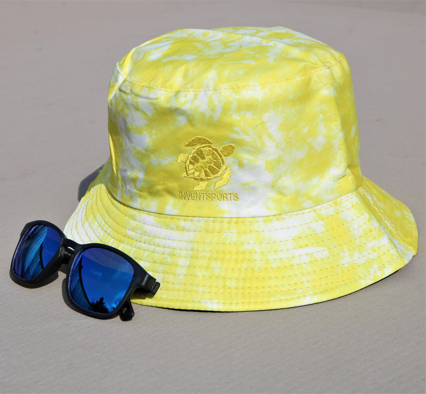 The LEMON PIE Tie Dyed Bucket Hat