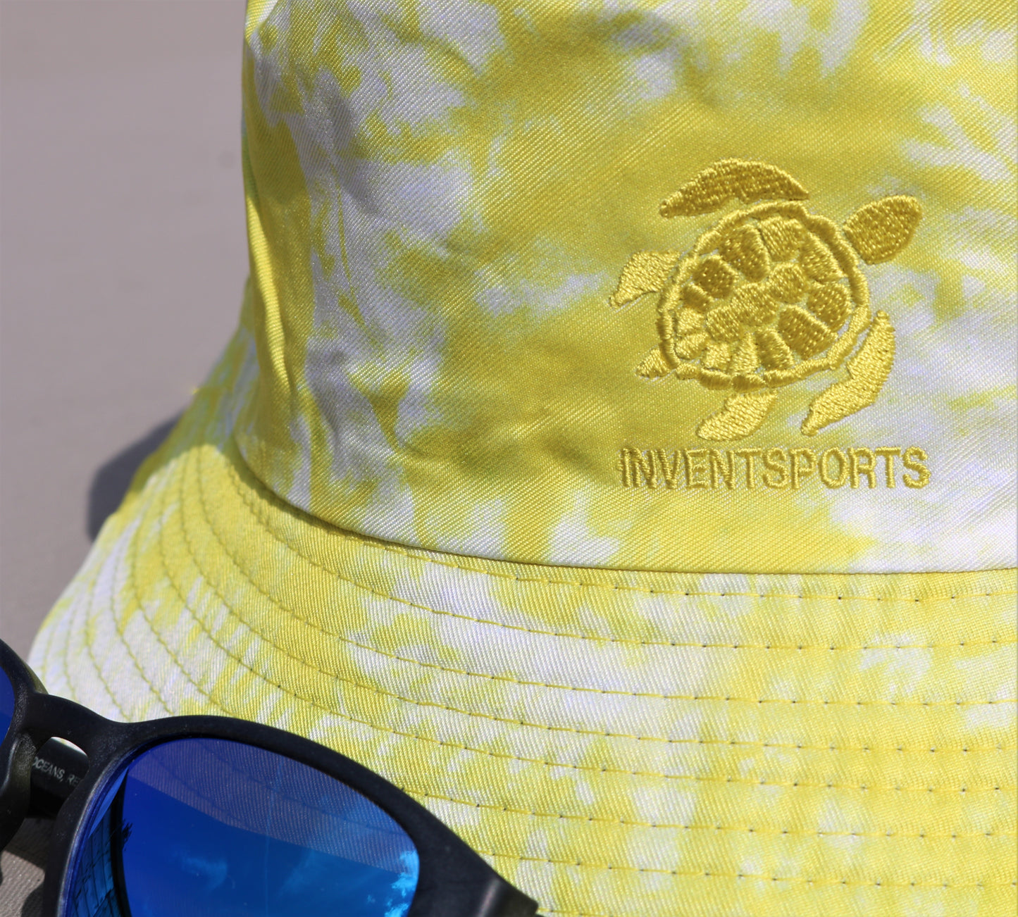 The LEMON PIE Tie Dyed Bucket Hat