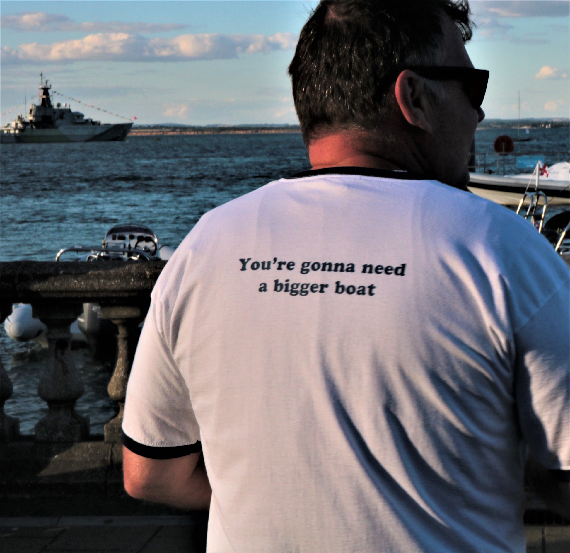 AMITY T-Shirt Logo & Boat | Surf Merchandise