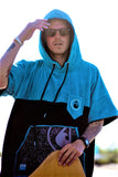 UNO Poncho and Changing Robe Hand On Head Sunglasses