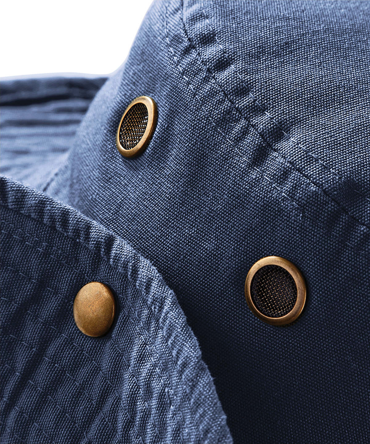 The OUTBACK Boonie Hat  blue close up| InventSports