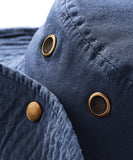 The OUTBACK Boonie Hat  blue close up| InventSports