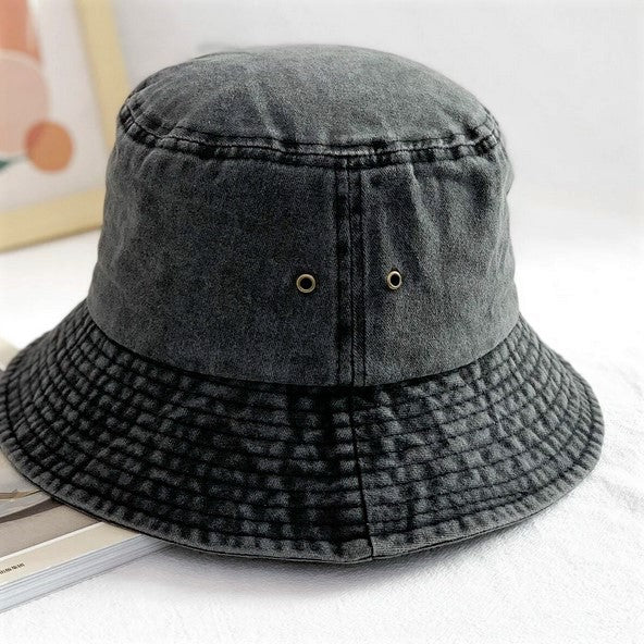 The SHADY SPORTS – InventSports INVENT Bucket vintage Hat GREY washed 