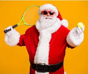 Tennis Christmas Stocking