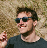 HARLYN SLATE Sunglasses - Blue mirror lenses | InventSports male model