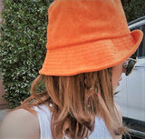 Towelling Bucket Hat - the SUNSET