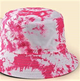 The FUSCHIA SHOCK Bucket Hat Close View Pattern