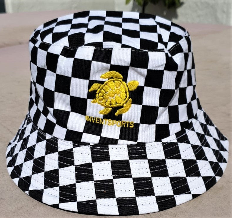The STEEZY cotton Bucket Hat front  | InventSports