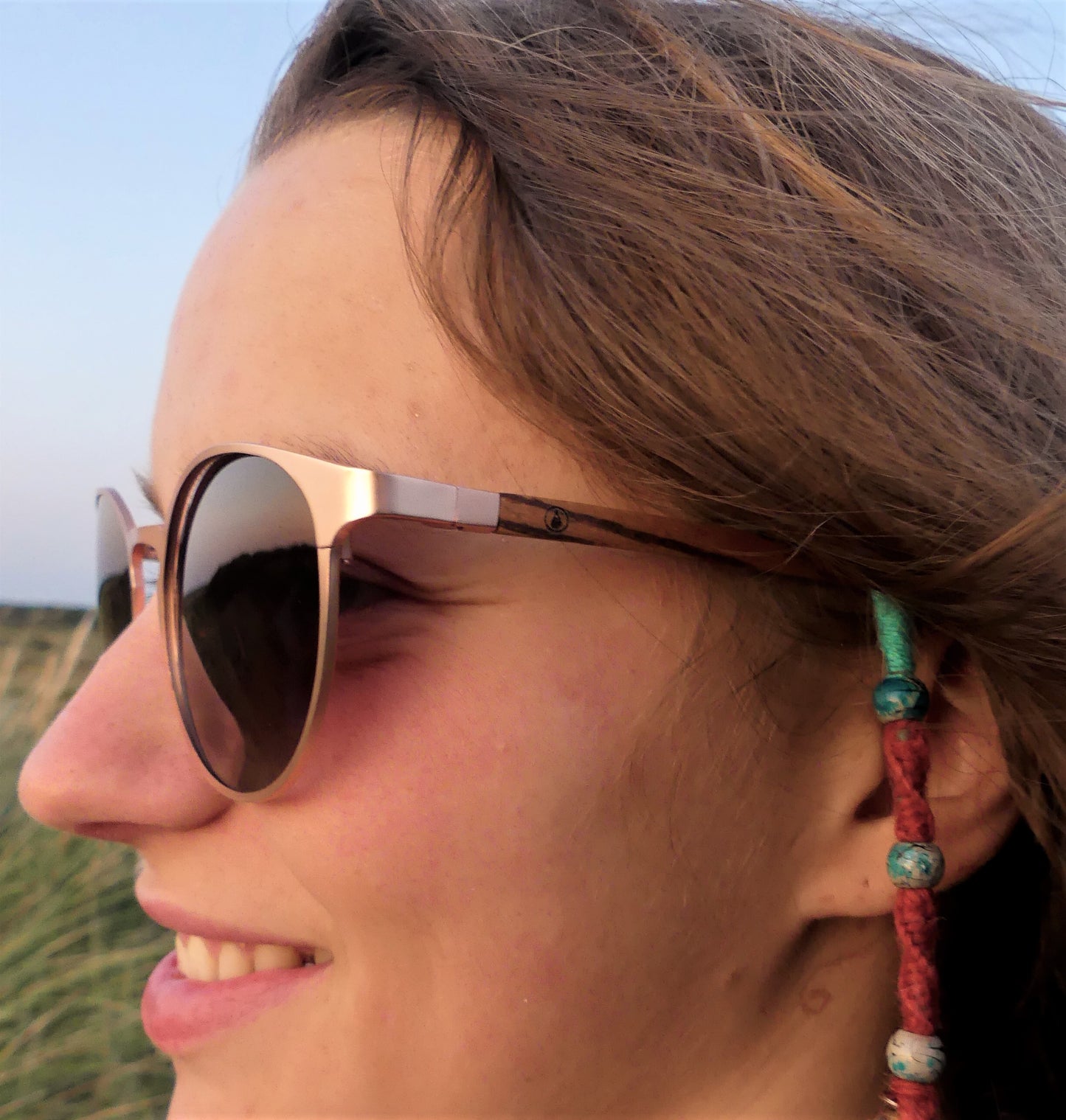 CURACAO Sunglasses Logo Close View