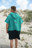 The FARO Surf/Beach Poncho and changing robe Back With Hood Body Warmer