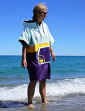 Maniero Poncho In The Sea Warm Poncho