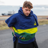 Pampatar Travel Poncho Putting On Wetsuit For Surfing