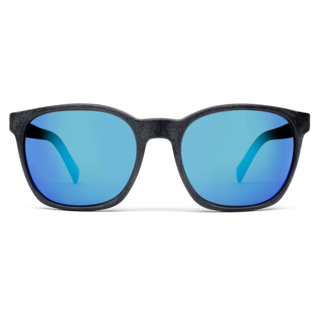 FITZROY SLATE Sunglasses - Blue Mirror Lenses Front Product View