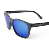 FITZROY SLATE Sunglasses - Blue Mirror Lenses Surfing Ponchos & Recycled Glasses